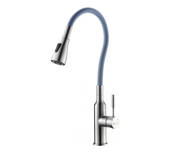 Изображение товара Смеситель для кухни Lemark Expert LM5082S-Gray с гибким изливом LM5082S-Gray