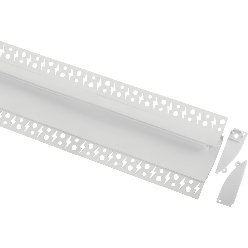 Изображение товара Комплект с анодированным профилем ЭРА под штукатурку 9818 98x18,8мм 2,5м