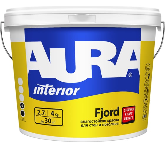 Изображение товара Краска Aura Fjord 2,7л K0091