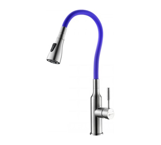 Изображение товара Смеситель для кухни Lemark Expert с гибким изливом LM5082S-Violet