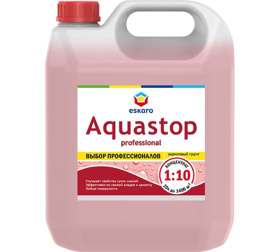 Изображение товара Грунт Eskaro Aquastop Prof 10 л G0004