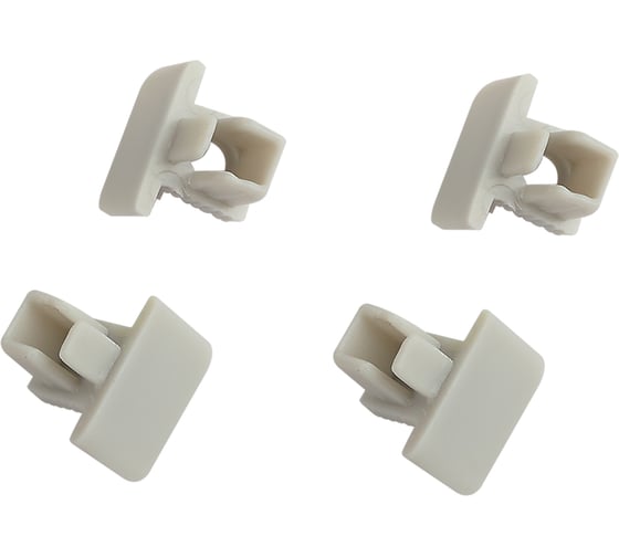 Изображение товара Набор заглушек ЭРА 12093 для профиля 1209 2шт глухие, 2шт с отверстием Б0062796