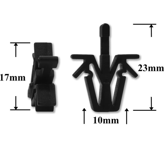 Изображение товара Автокрепеж для Lexus Toyota 10 шт 9046712040 КрепАвто 1216