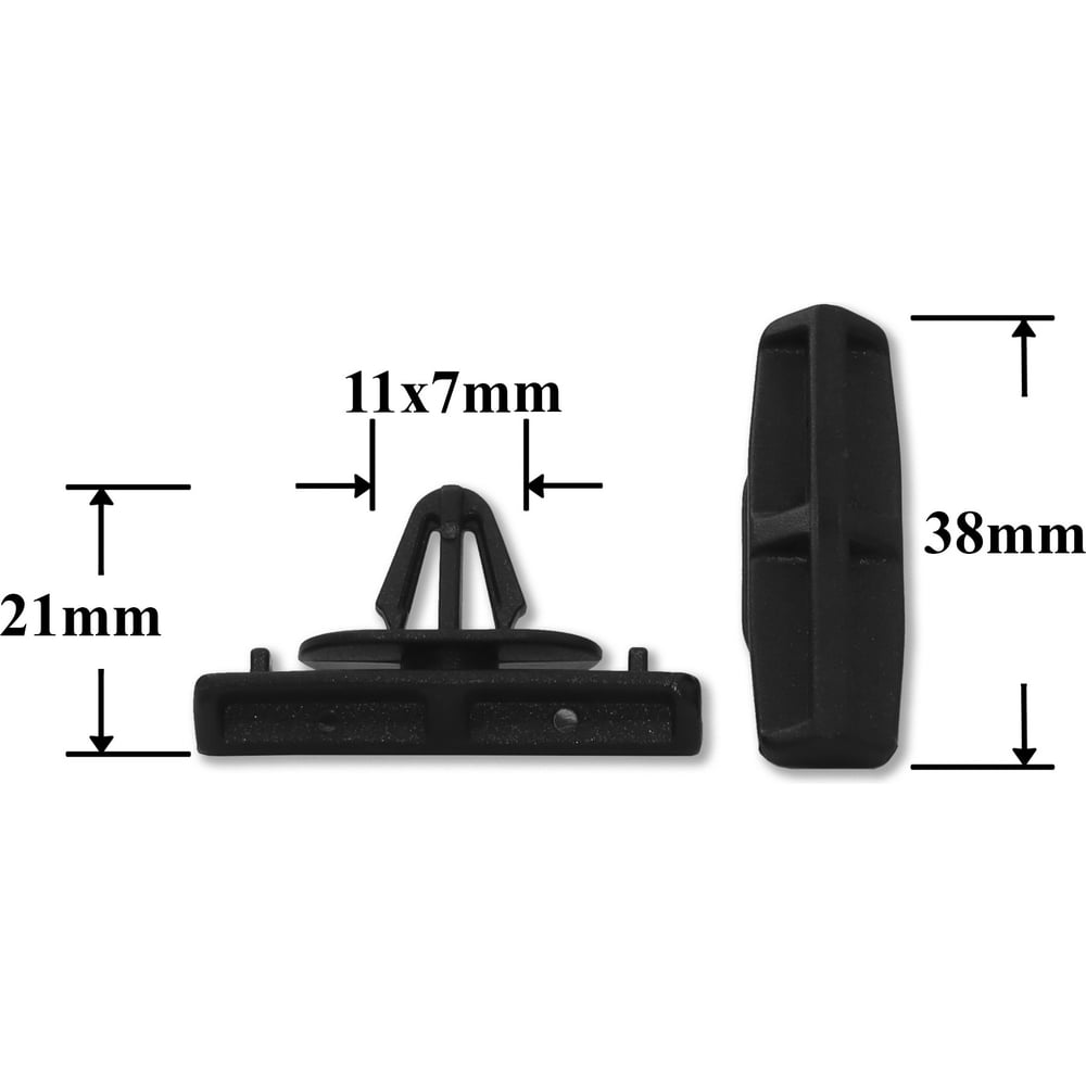 Изображение товара Автокрепеж для молдингов Chrysler Jeep Land Rover 10 шт 55156447A