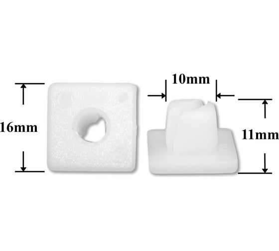 Изображение товара Автокрепеж для Acura Honda 10 шт 90666SD9000 КрепАвто 1226