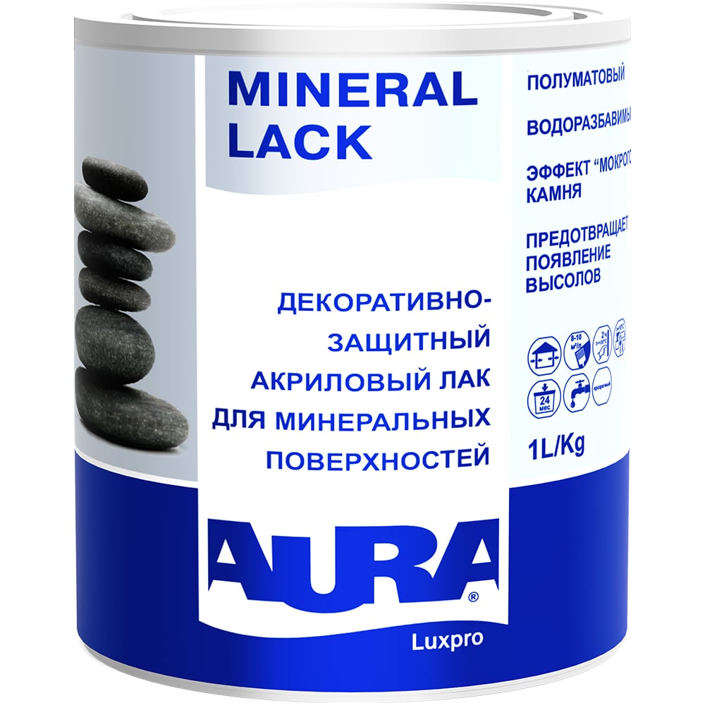 фото Лак aura mineral lack 1л l0015