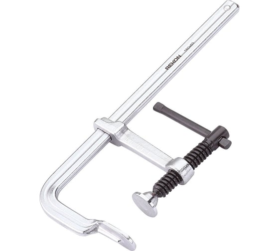 Изображение товара Цельнометаллическая струбцина REKON RF01-160-60 c Т-образной рукояткой 058002