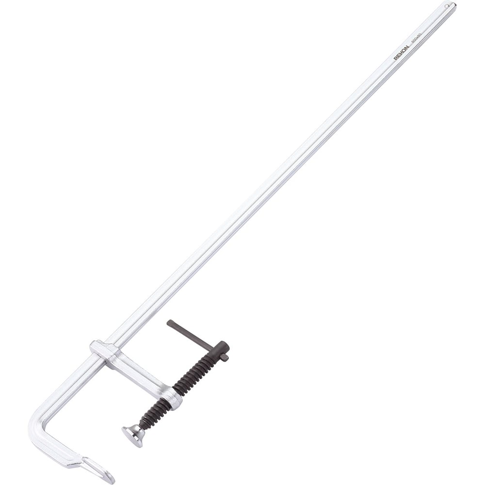 Изображение товара Цельнометаллическая струбцина REKON RF01-600-80 с Т-образной рукояткой