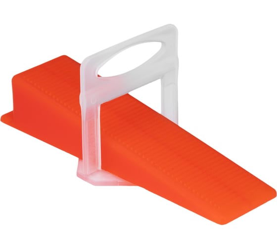 Изображение товара Комплект зажим + клин для системы выравнивания плитки СВП ворота xl, 50/50 шт. в пакете MATRIX 88124