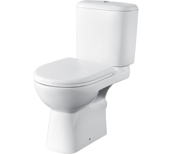 Изображение товара Унитаз-компакт ACCESS Roca косой выпуск сиденье с крышкой SC артикул 34P23900Y