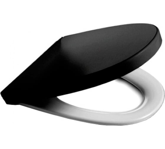 Изображение товара Крышка-сидение ROCA Victoria Nord  ZRU9302627BLACK soft close, дюропласт 00000034986