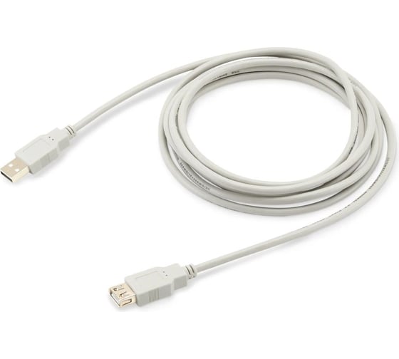Изображение товара Кабель-удлинитель BURO USB A(m) - USB A(f), 3м (USB2.0-AM/AF-3) 817257