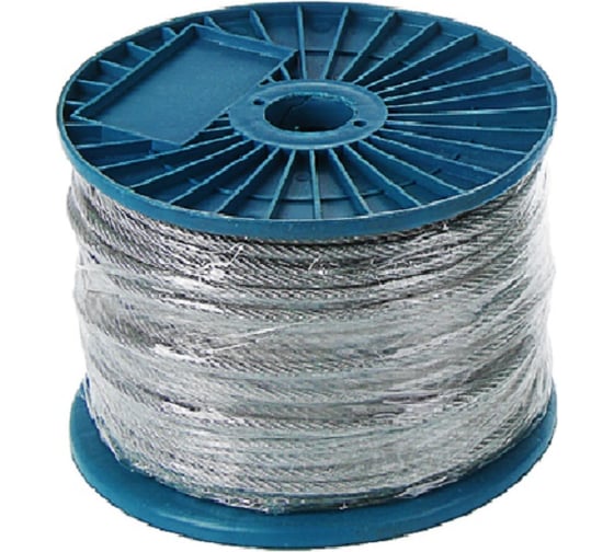 Изображение товара Стальной трос BEFAST покр. цинк, DIN 3055 3, 200 м TC030200S