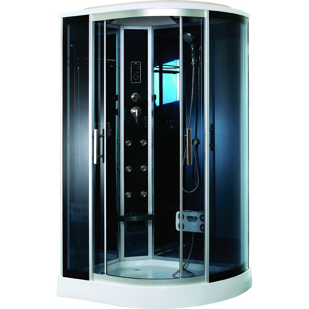 Изображение товара Душевая кабина TIMO Standart 120x85x220 с гидромассажем и радио