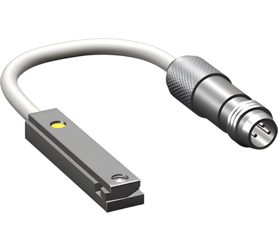 Изображение товара Магниточувств. датчик ТЕКО MS FE8CA6-41-LS401 Герконовый,Cух контакт NO,Д16Т,3 pin,5 ... 30 В,IP66,Разъем, 00-00026641