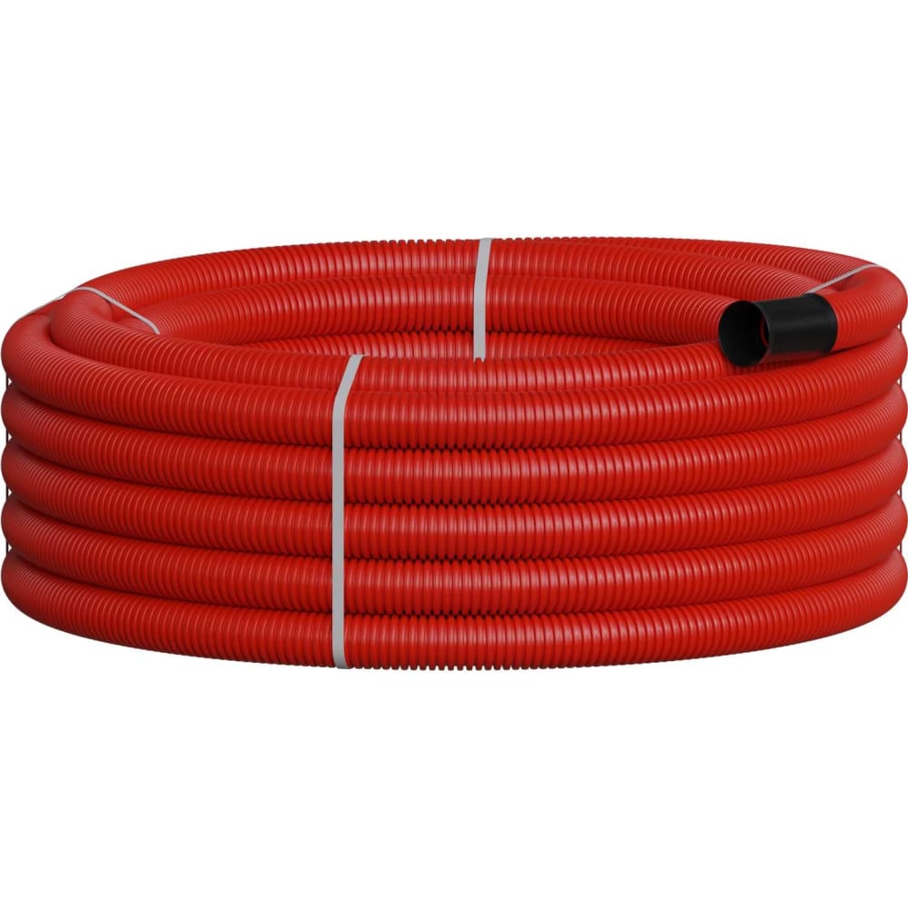 Труба для прокладки кабеля под землей Экопласт труба водосточная 3000x90 мм красный