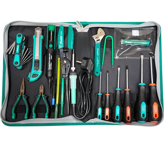 Изображение товара Набор инструментов для ремонта электроники Pros'Kit PK-612NB 00426760