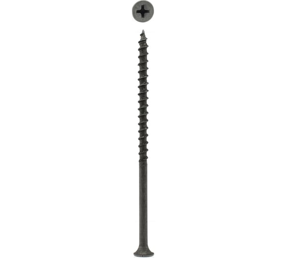 Изображение товара Саморезы по гипсокартону к дереву Steelfix 4,8х100, 102шт, потайная головка, крупный шаг, оксидированные А-00116