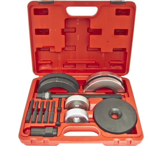 Изображение товара Набор приспособлений для замены ступичных подшипников ЭВРИКА 72 мм ER-86711