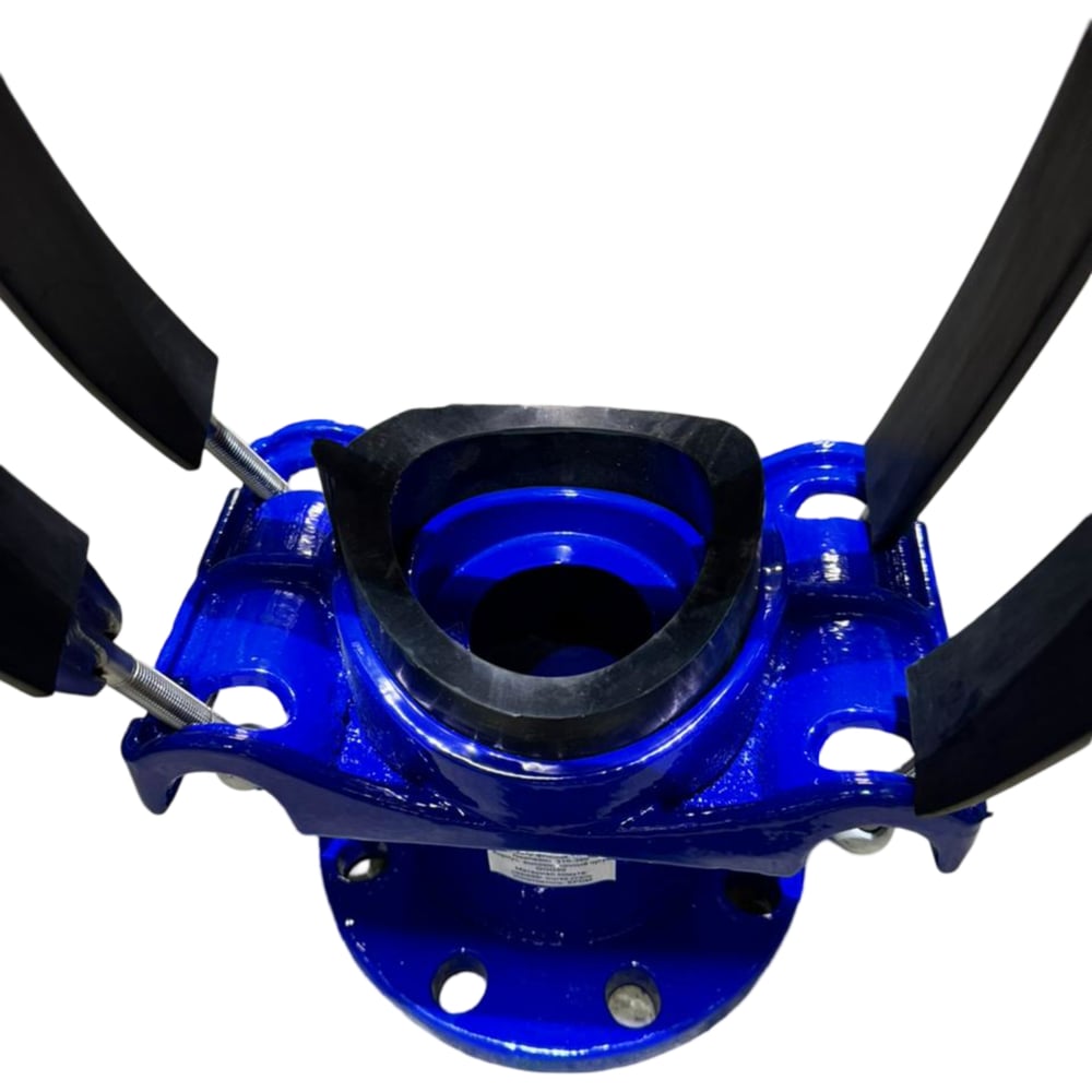 Изображение товара Хомутовый фланцевый отвод (седелка) RUTEMPО DN 100 (108- 133) х50 РУ 10 РА-059690