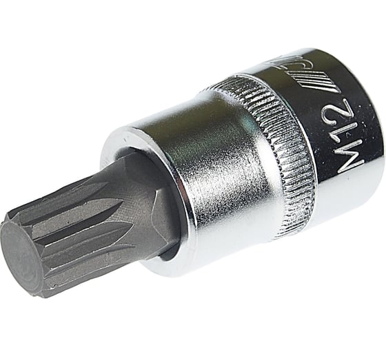 Изображение товара Головка с насадкой SPLINE (M12; 48 мм; 3/8DR) JTC 34512