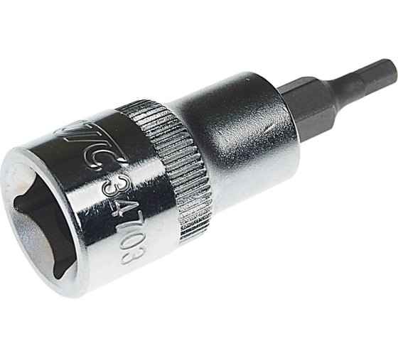 Изображение товара Головка с насадкой HEX (H3; 48 мм; 3/8DR) JTC 34703