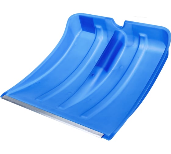 Изображение товара Лопата для снега Репка Снежинка Павлово пластмассовая, цветная, алюминевая планка, без черенка 15435