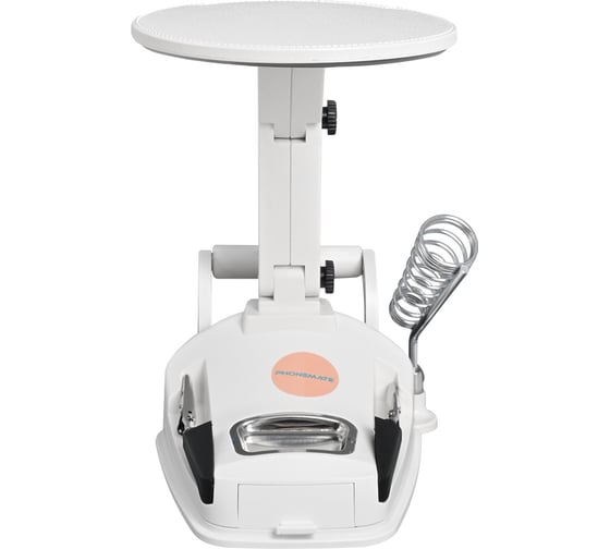 Изображение товара Держатель 7027B с лупой и подставкой под паяльник Phonemate М7763247