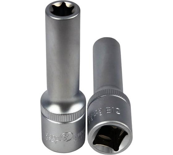 Изображение товара Головка торцевая глубокая TORX (Е 12; 1/2") СЕРВИС КЛЮЧ 76712