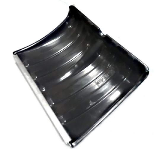 Изображение товара Лопата для снега Репка Прайм пластмассовая, с алюминиевой планкой, без черенка 15054