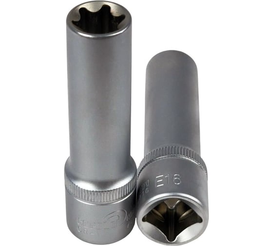 Изображение товара Головка торцевая глубокая TORX (Е 16; 1/2") СЕРВИС КЛЮЧ 76716