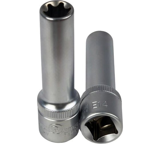 Изображение товара Головка торцевая глубокая TORX (Е 14; 1/2") СЕРВИС КЛЮЧ 76714