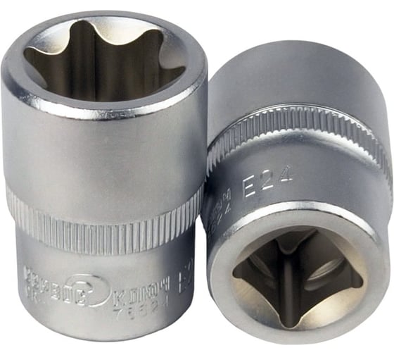 Изображение товара Головка торцевая TORX (Е 24; 1/2") СЕРВИС КЛЮЧ 76624
