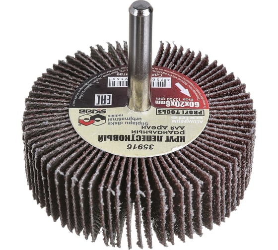 Изображение товара Круг лепестковый радиальный (60х20х6 мм; Р60) SKRAB 35916