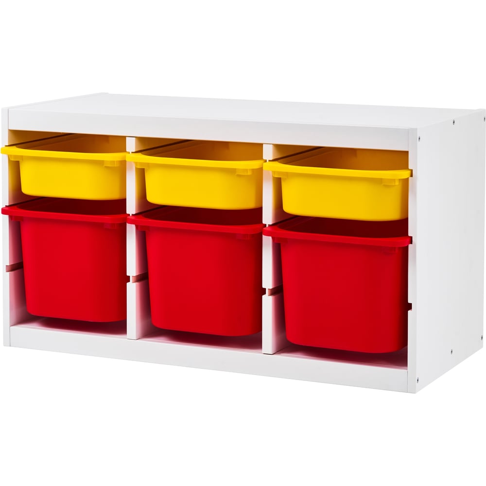 Изображение товара Каркас стеллажа Лузалес СЫНОД 94x52x44 белый из массива сосны