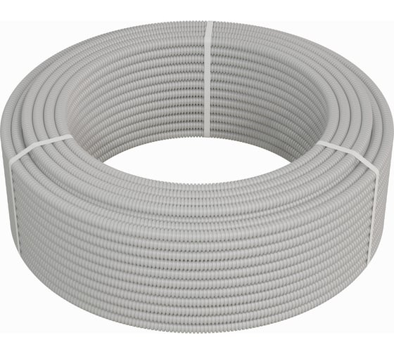 Изображение товара Гофрированная труба Экопласт ПВХ, тяжелая, с зондом, диаметр 20 мм 11120