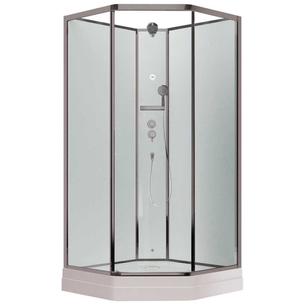 Изображение товара Душевая кабина TIMO Premium ILMA 100100222 ILMA701 пятиугольная низкий поддон