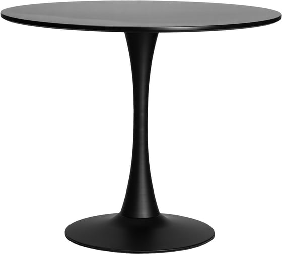 Изображение товара Обеденный стол DOBRIN MIA цвет столешницы черный, цвет основания черный LMZL-TD219_B-M_MDF-black