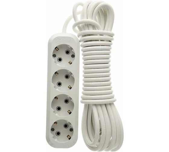 Изображение товара Удлинитель MAKEL 4x10 м с заземлением MGP158