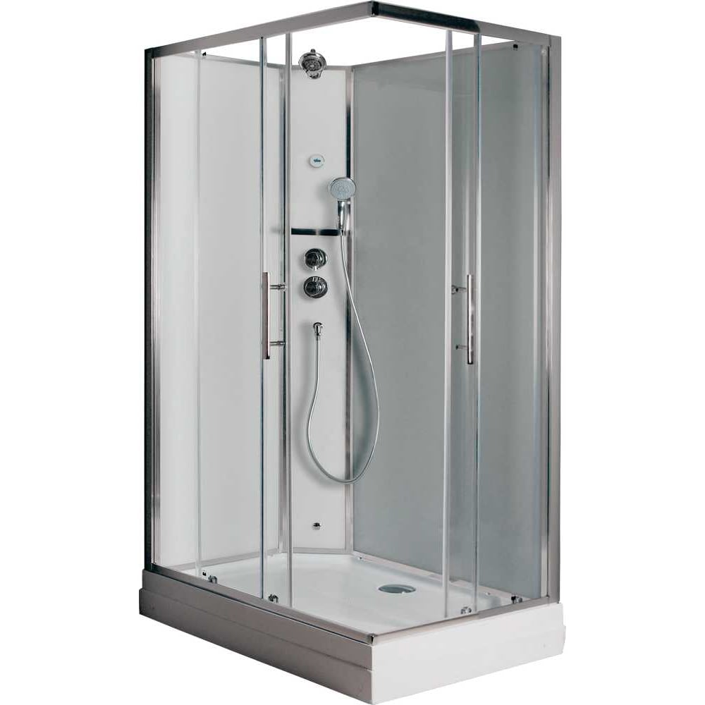 Изображение товара Душевая кабина TIMO Premium ILMA 12080222 ILMA102L прямоугольная стекло акрил низкий поддон