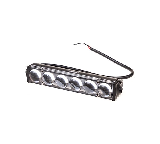 Изображение товара Светодиодная фара SKYWAY OFF ROAD 181х27мм прямоугольная 12V/24V 18W 6000К 6 диодов Дальний свет S07201073