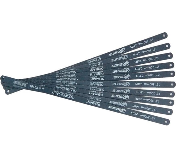 Изображение товара Полотна по металлу (10 шт; 300 мм; 24TPI) SKRAB 20784