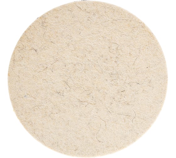 Изображение товара Диск войлочный на липучке Normal СЕРЫЙ (150х10 мм) SKRAB 35554