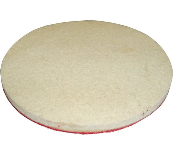 Изображение товара Диск войлочный на липучке Normal СЕРЫЙ (125х20 мм) SKRAB 35556