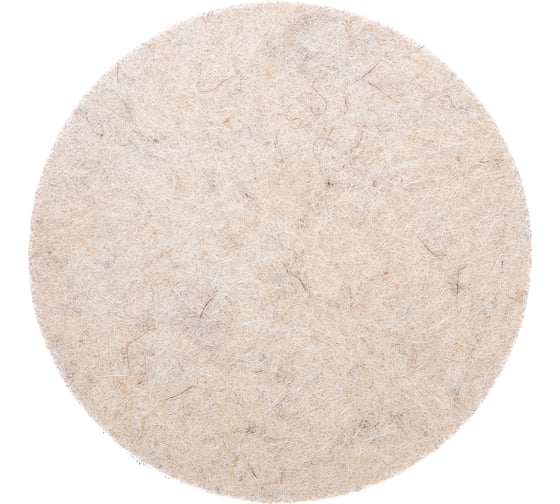 Изображение товара Диск войлочный на липучке Normal СЕРЫЙ (125х6 мм) SKRAB 35560