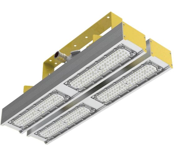 Изображение товара Взрывозащищенный светодиодный светильник Инфинит 1Ex 240Вт 1Ех db mb IIC T6 Gb Х / Ex tb mb IIIС T85C Db X с оптикой 30 градусов Нейтрон-Ex-120-x2-30-5000К-CRI70-Н-К3