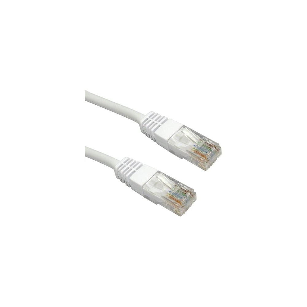 фото Патч-корд lanmaster rj45 - rj45, 4 пары, utp, категория 6, 5 м, белый lan-pc45/u6-5.0-wh