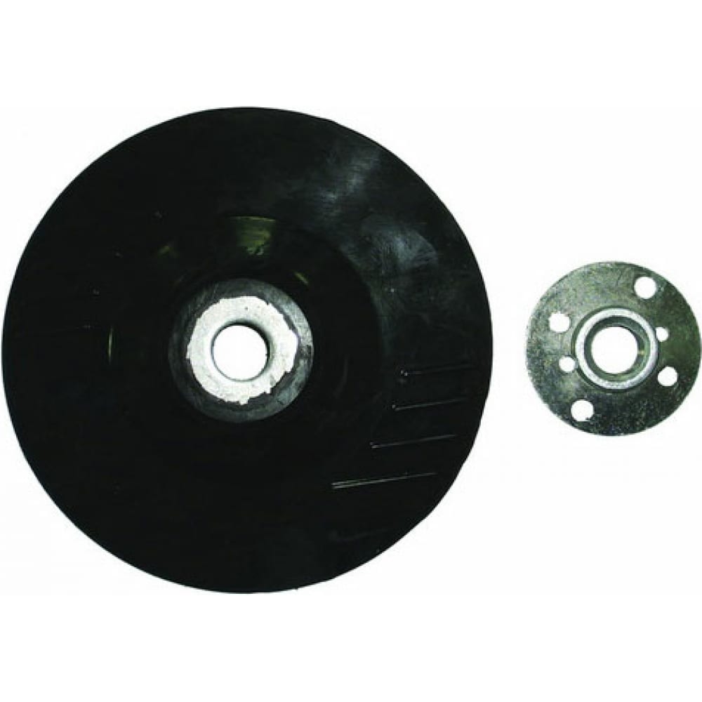 фото Шлифовальный диск-подошва резиновый (150 мм; м14х2) для ушм skrab 35701