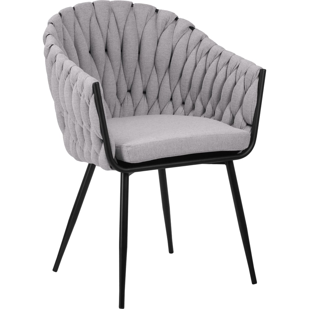 Изображение товара Обеденный стул DOBRIN MATILDA стиль лофт с текстильной обивкой и съемными чехлами