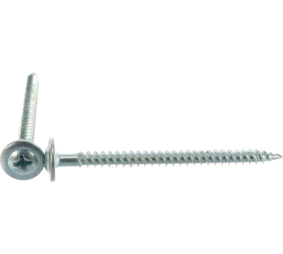 Изображение товара Саморезы Steelfix 4,2х55 ПШО (прессшайба острые), цинк, 1кг (237шт), А-00209